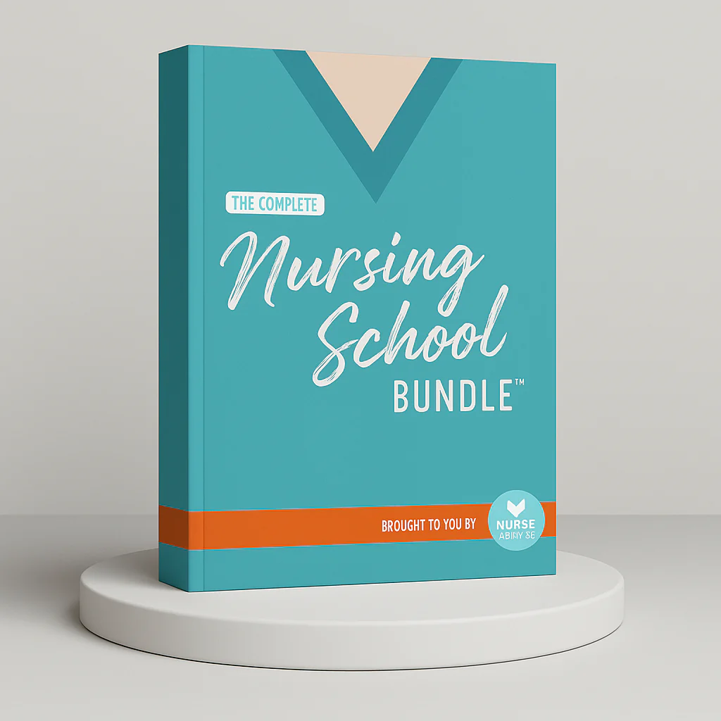 The Complete Nursing School Bundle | 2025 Edition | eBook