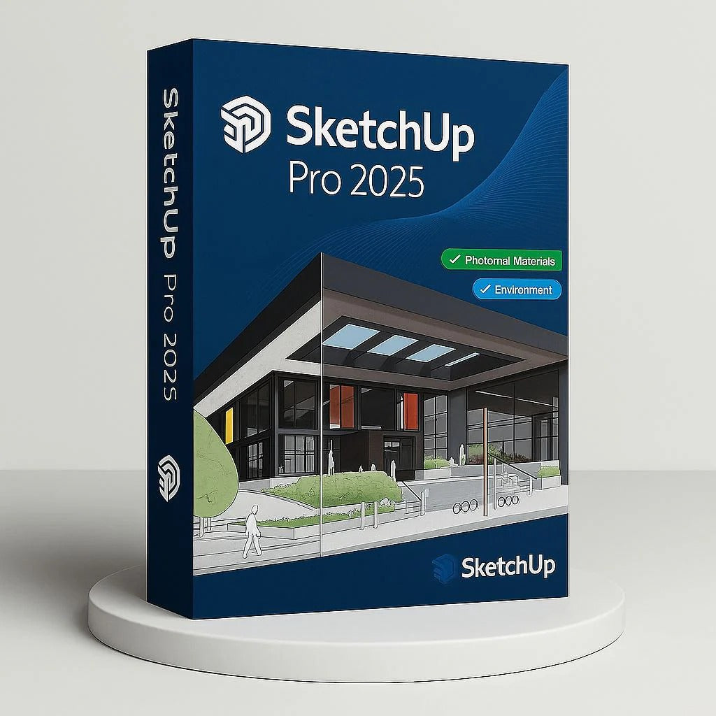 SketchUp Pro 2025 – Lifetime License | Full Version for Windows & Mac
